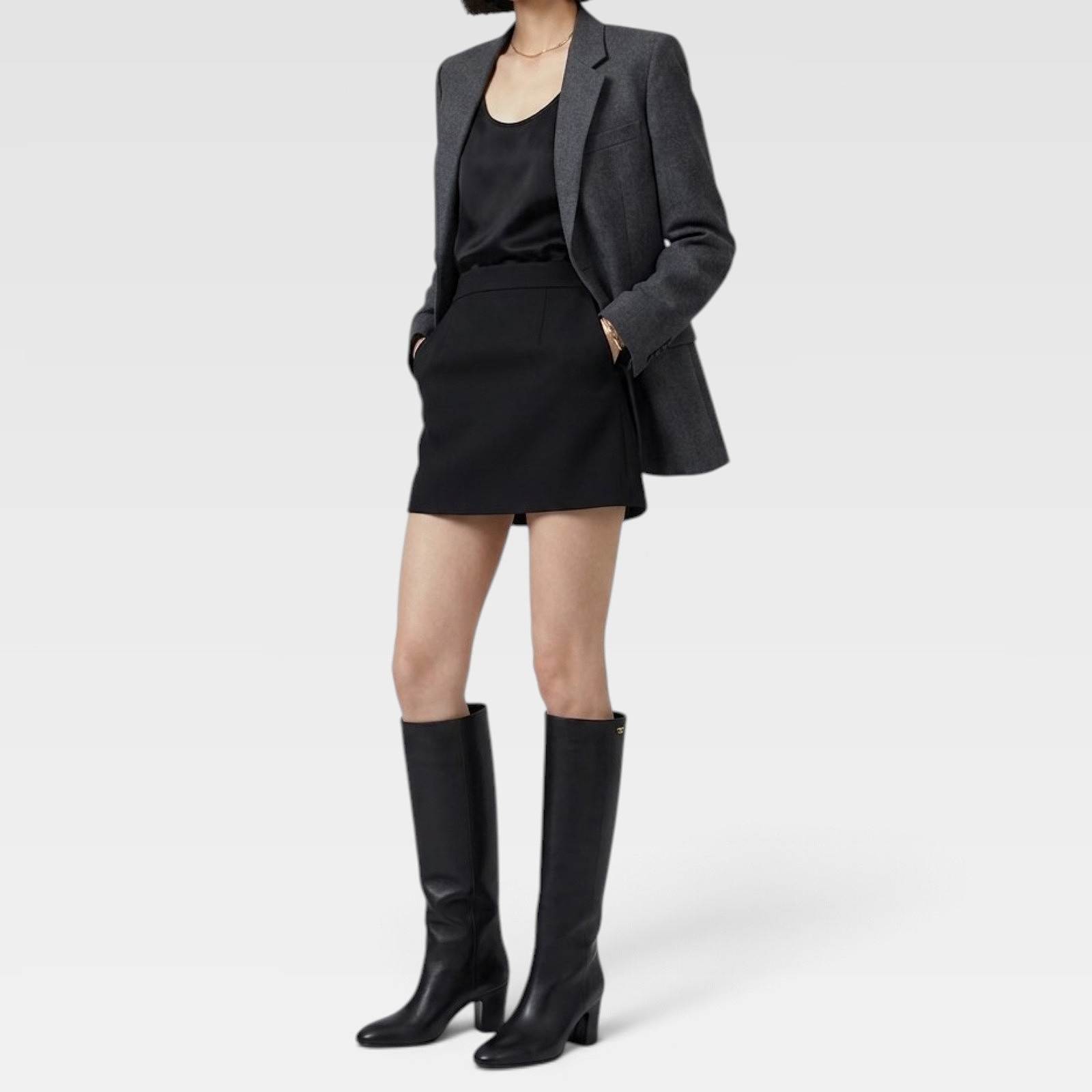 Celine Iconic High Boot 75 - Imagen 6