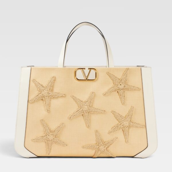 Valentino Garavani Large Starfish Tote with VLogo