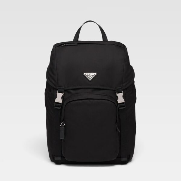 Prada Men's Re-Nylon and Saffiano Leather Backpack