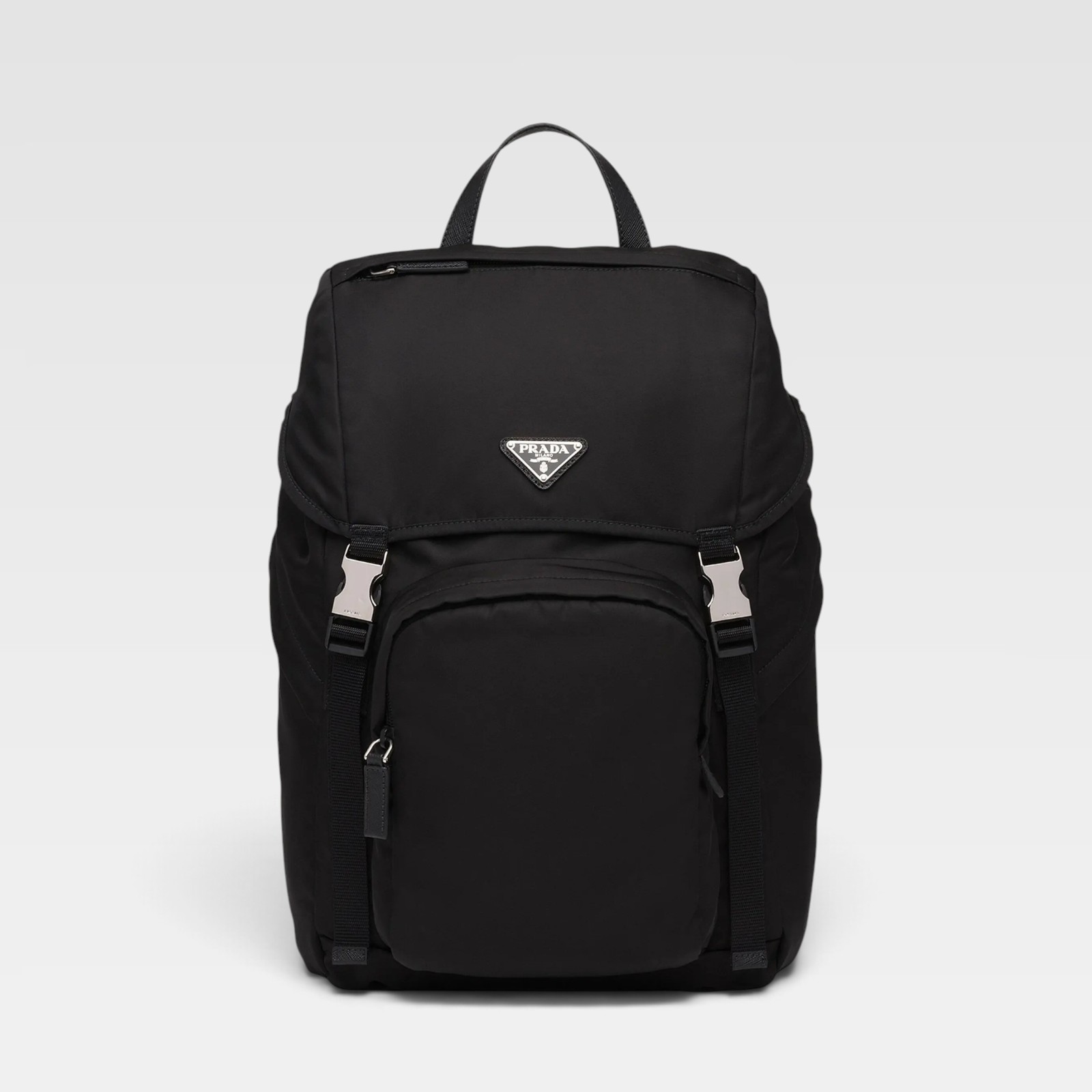 Prada Men's Re-Nylon and Saffiano Leather Backpack