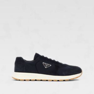 Prada Men’s Prax Suede and Re-Nylon Sneakers