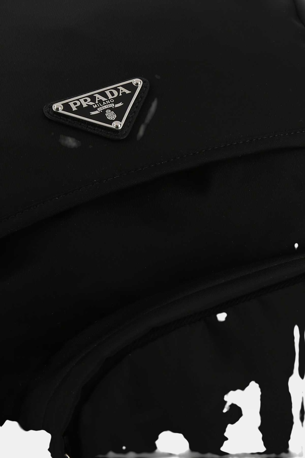 Prada Men's Re-Nylon and Saffiano Leather Backpack - Image 6
