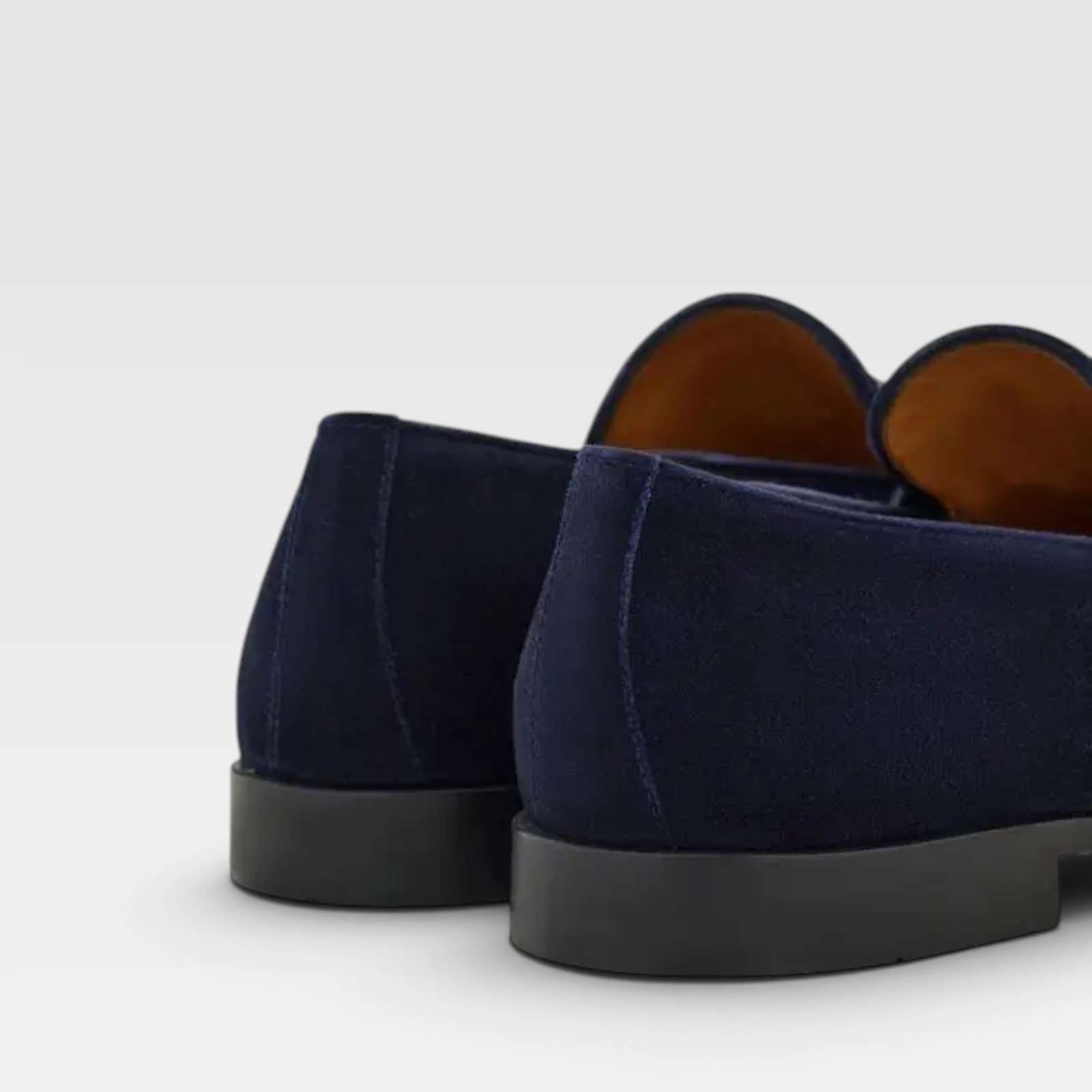 Salvatore Ferragamo Men's Gancini Suede Loafers - Image 4