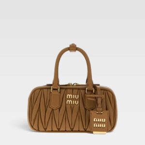 Miu Miu Arcadie Matelassé Nappa Leather Mini