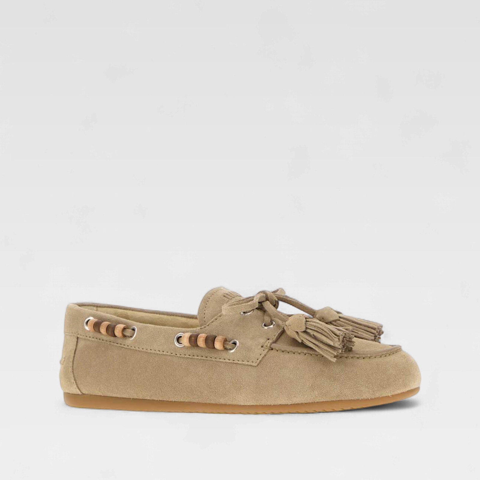 Miu Miu Suede Tassel Loafers - Image 2