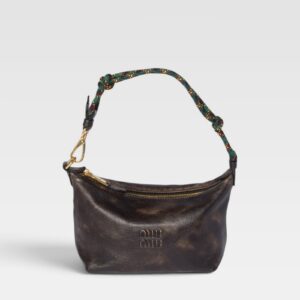 Miu Miu Spirit Nappa Leather Pouch