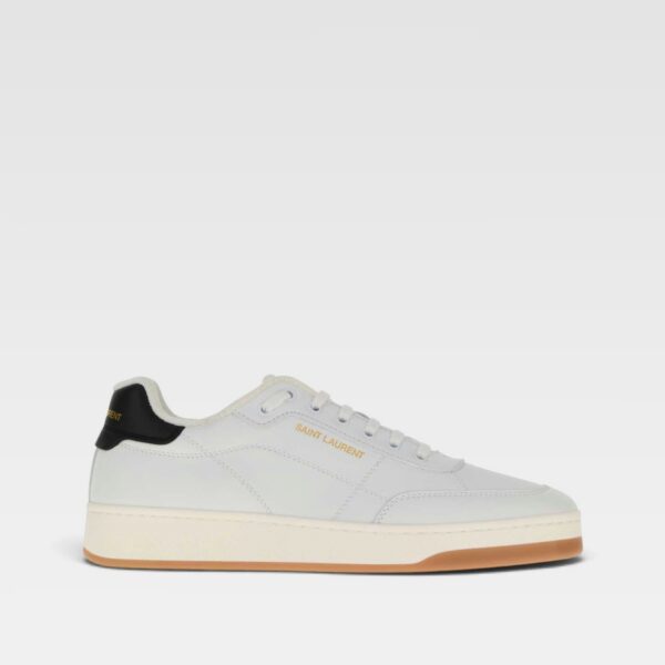 Saint Laurent Men's SL/61 Leather Low-Top Sneakers