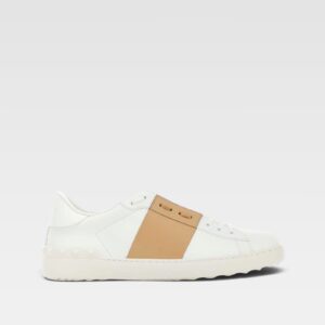 Valentino Garavani Men's Open Sneaker Beige