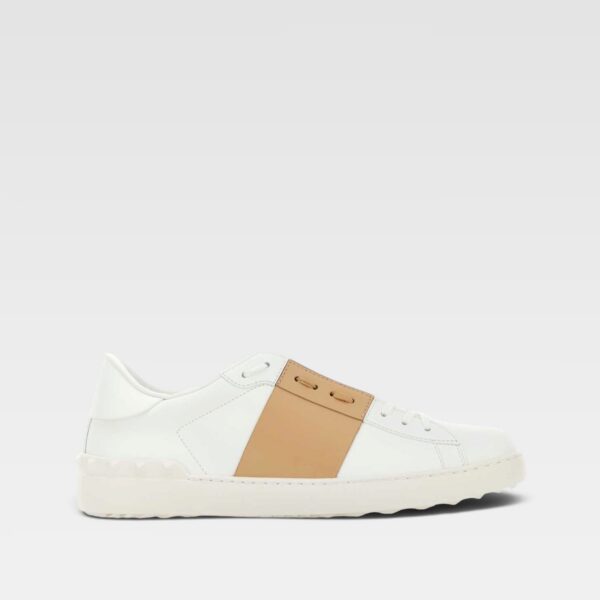 Valentino Garavani Men's Open Sneaker Beige