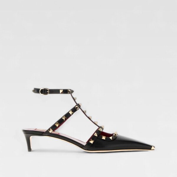 Valentino Garavani Rockstud Ankle Strap Pump
