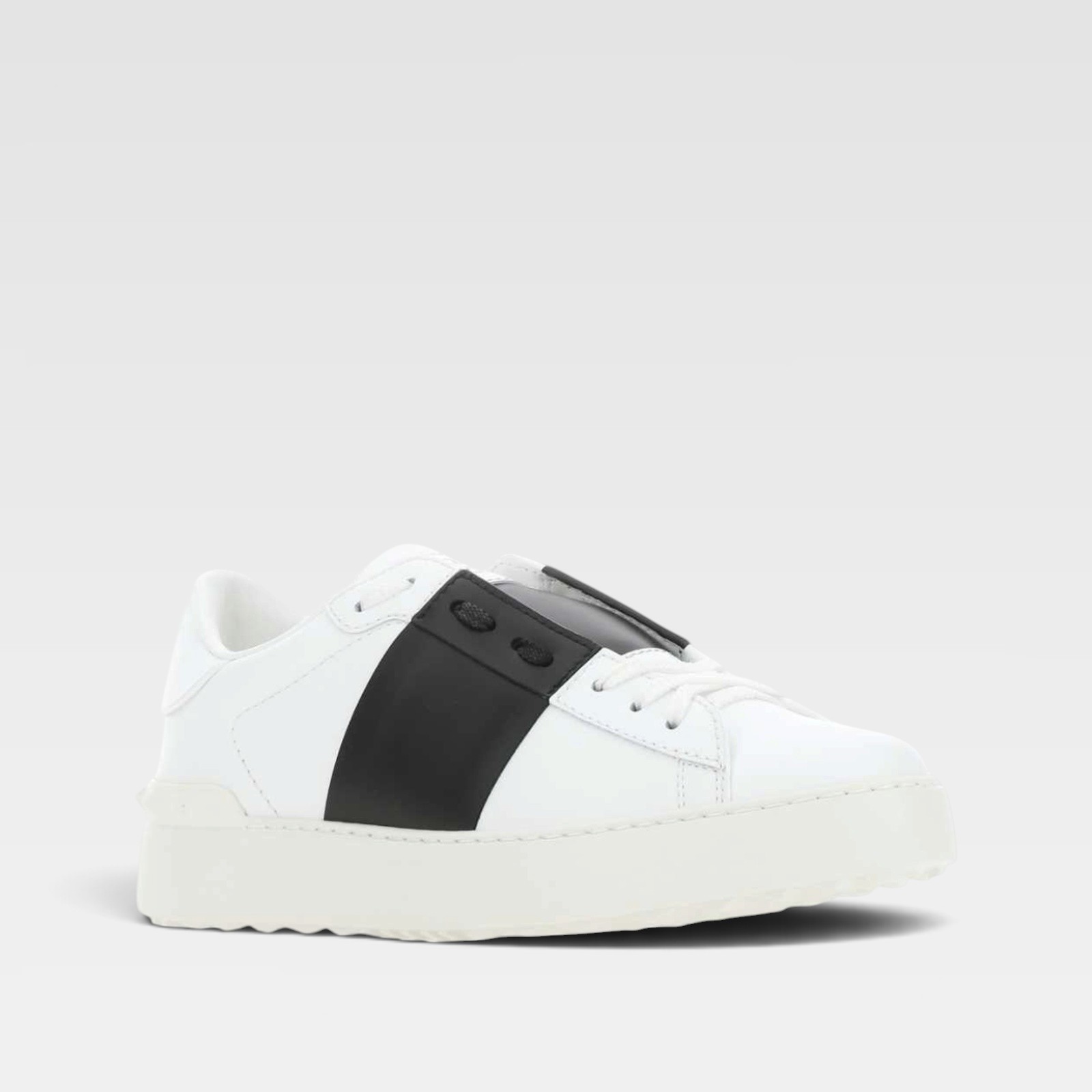 Valentino Garavani Men's Open Sneaker Black - Image 2