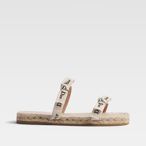 Dior J'Adior Sandal with Straps White