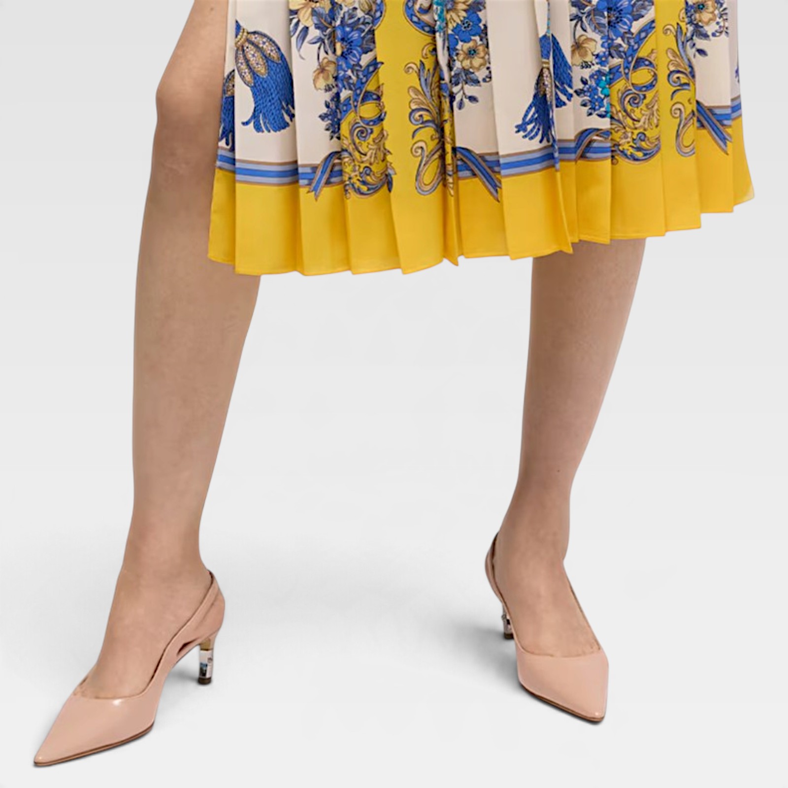 Gucci Sandal Leather Slingback - Image 4
