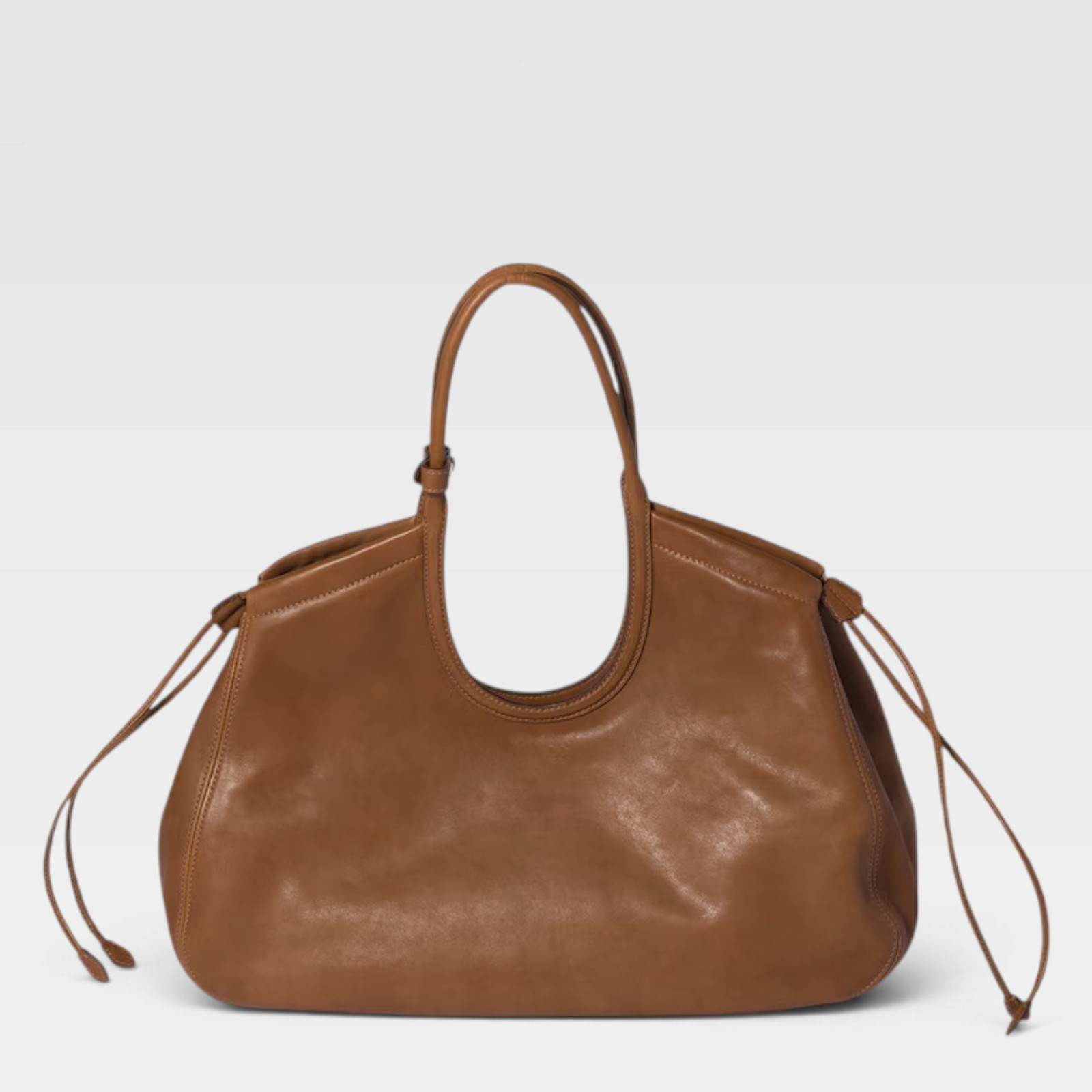 Miu Miu Ivy Nappa Leather Shopping Bag - Image 3