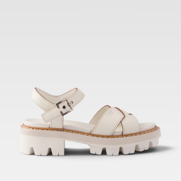 Prada Leather Sandals