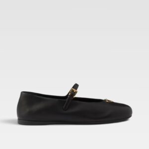 Prada Nappa Leather Ballerinas
