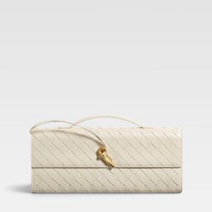 Bottega Veneta Long Andiamo Clutch Bag with Handle