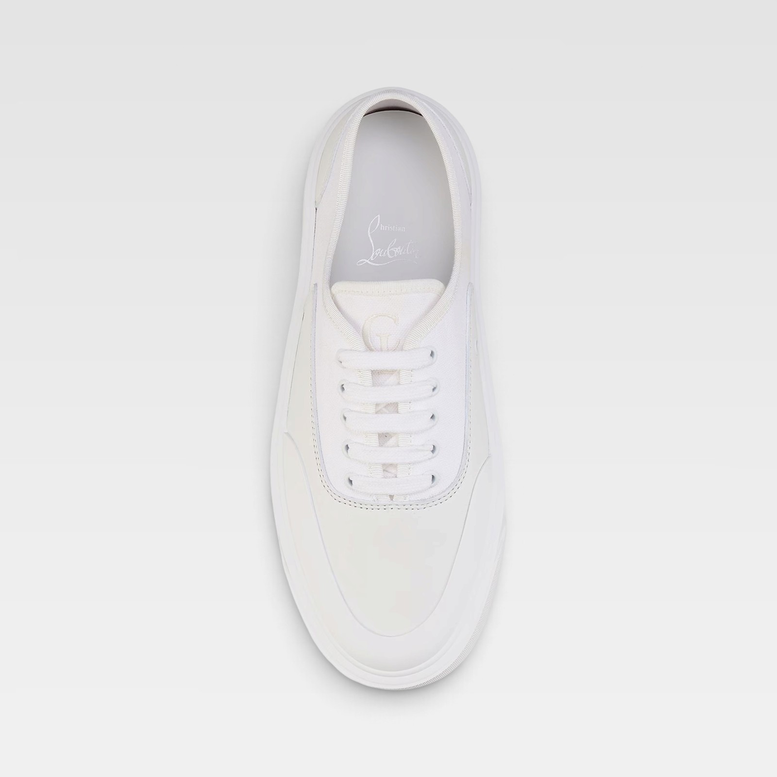 Christian Louboutin Men's Tactical Skate Low Top Sneakers - Imagen 4
