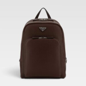 Prada Men's Leather Backpack