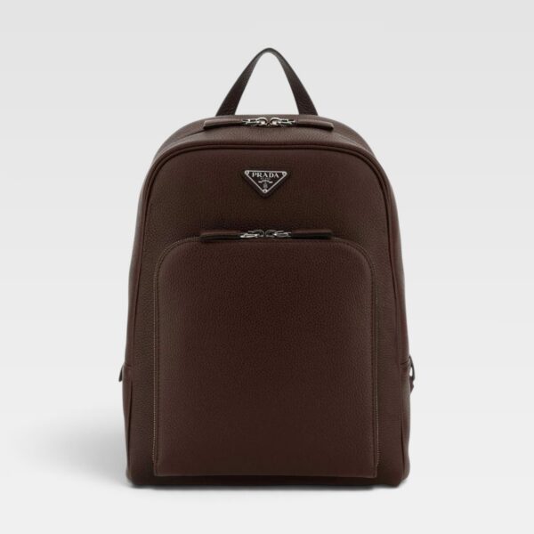 Prada Men's Leather Backpack