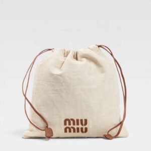 Miu Miu Canvas Pouch