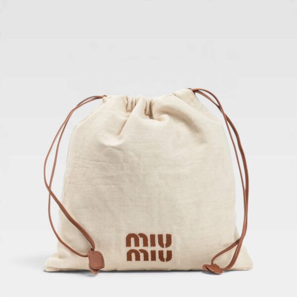 Miu Miu Canvas Pouch